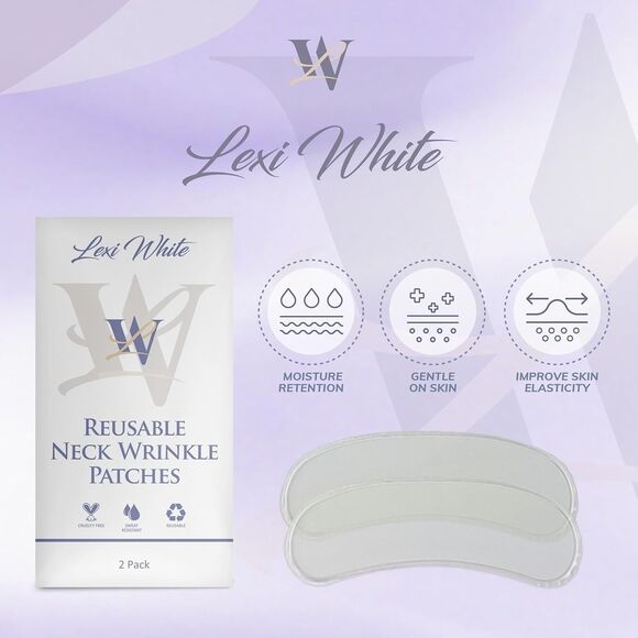 Reusable Neck Wrinkle Patches 2Pcs, Anti Wrinkle Patches, Face Tape for Wrinkles - Picture 5 of 6